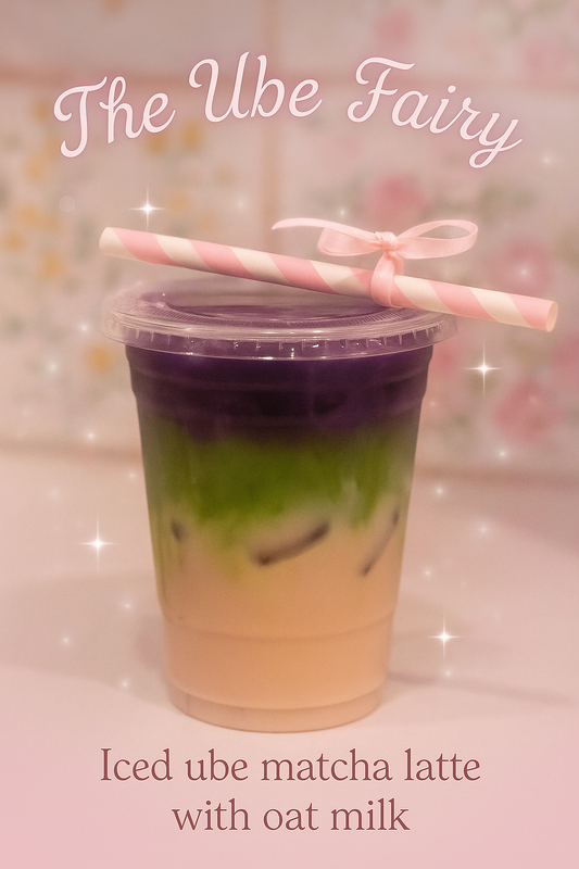 Iced Ube matcha latte - Saturday Pick Up